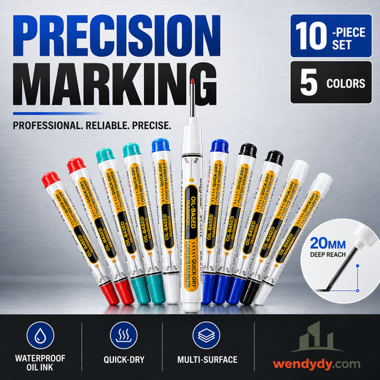 🔥 Hot sale 50% OFF🔥✍️ Precision Tip Quick-Dry Oil-Based Marker Pen