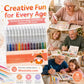 🔥50% OFF NOW! 🏆✨50K+ SOLD!🎁Glitter Gel Pen Set, Quick‑Dry Mess‑Free Sparkly Colour Pens for Journaling, Scrapbooking & Kids Craft Art