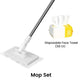 ⏳LAST DAY SALE ONLY ￡7.99!!🔥Extendable Telescopic Disposable Flat Clip Mop, 360° Swivel Lightweight Floor Mop -✨Multi-purpose Cleaner for Hardwood, Tile, Kitchen & Bathroom