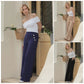 💖LAST DAY SALE 49% OFF🥇High Stretch High Waist Wide Leg Trousers🌟-Three lengths available🔥