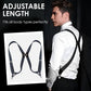 ⏳🔥LIMITED-TIME 50% OFF! ⏰👔✅ Men's X-Back Suspenders with Hook Clips – Adjustable & Heavy-Duty