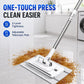 ⏳LAST DAY SALE ONLY ￡7.99!!🔥Extendable Telescopic Disposable Flat Clip Mop, 360° Swivel Lightweight Floor Mop -✨Multi-purpose Cleaner for Hardwood, Tile, Kitchen & Bathroom
