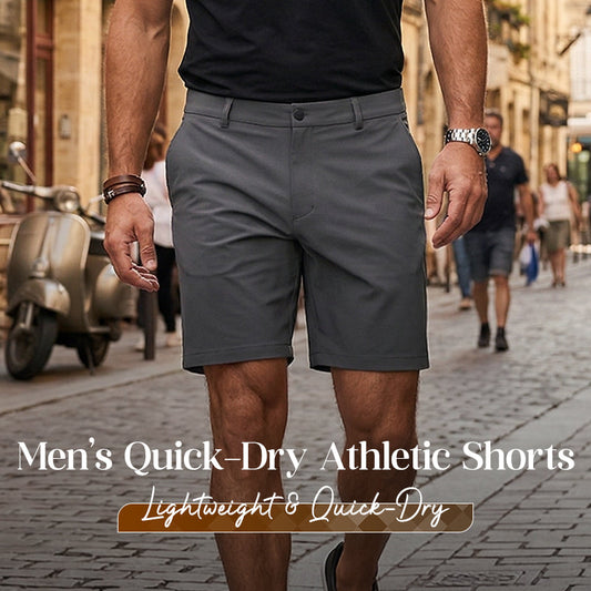 💎 50% OFF! 💎 Quick-Dry Athletic Shorts for Men – 4-Way Stretch, Moisture-Wicking & Perfect for Gym, Golf or Daily Wear