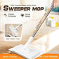 ⏳LAST DAY SALE ONLY ￡7.99!!🔥Extendable Telescopic Disposable Flat Clip Mop, 360° Swivel Lightweight Floor Mop -✨Multi-purpose Cleaner for Hardwood, Tile, Kitchen & Bathroom