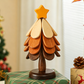 🎄 LIMITED‑TIME 50% OFF! 🔥 Natural Wooden Tree Trivets for Hot Dishes – Festive, Foldable, Durable ✨