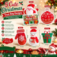 💖LAST DAY SALE ONLY ￡6.99!!🎁Easy Fill, Easy Seal🎄 Festive Self-Seal Treat Bags – Santa & Snowman Print | Resealable, Food-Safe & Perfect for Cookies, Chocolates & Little Gifts 2🎅⛄