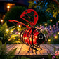 🐝50% OFF NOW ! 💡Hanging Solar Bee Garden Light – Warm Amber LED Lighting, Waterproof Metal Ornament, Auto On/Off, Decor for Patio, Yard, Camping & Indoor Kids Room