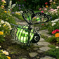 🐝50% OFF NOW ! 💡Hanging Solar Bee Garden Light – Warm Amber LED Lighting, Waterproof Metal Ornament, Auto On/Off, Decor for Patio, Yard, Camping & Indoor Kids Room