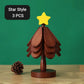 🎄 LIMITED‑TIME 50% OFF! 🔥 Natural Wooden Tree Trivets for Hot Dishes – Festive, Foldable, Durable ✨