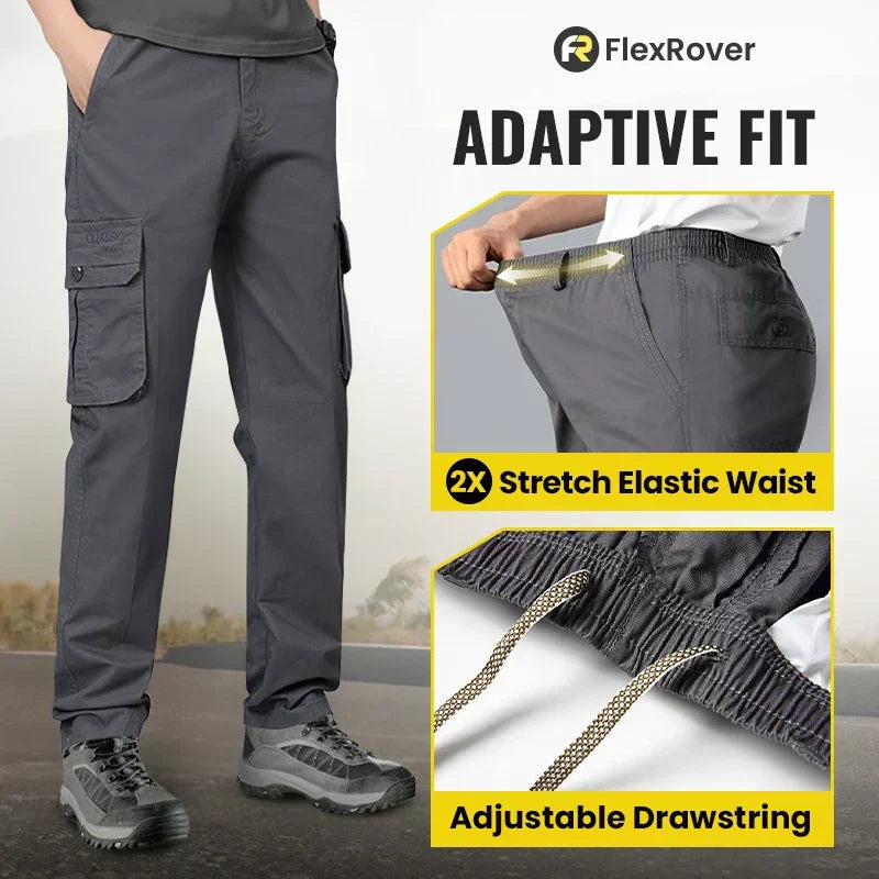 ⏳Time-limited Special👖Multi-Pocket Durable Ultra Comfort Loose Fit Pants