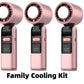 🔥【Hot Sale】WhisperBreeze Mini Fan 🔥 | Under 40dB Noise | Vibration-Free | Night Light Mode
