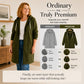 ⏰This week's hot sales - only ￡13.99🍂 Women's Casual Zip-Up Hoodie Jacket – Autumn Lightweight Everyday Coat 🧥✨