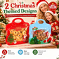 🍬LAST DAY SALE 50% OFF!!🎁Easy Fill, Easy Seal🎄 Festive Self-Seal Treat Bags – Santa & Snowman Print | Resealable, Food-Safe & Perfect for Cookies, Chocolates & Little Gifts 🎅⛄