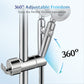Hand shower holder without drilling