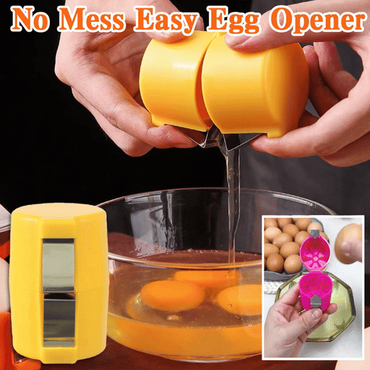 🔥🥚Hot Sale 50% Off ☀️🍳 Quick Egg Cracker Tool – Crack Hundreds of Eggs Faster & Neater 🔥