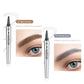 🎉High Quality 3D Waterproof Microblading Eyebrow Pen 4 Fork Tip Tattoo Pencil