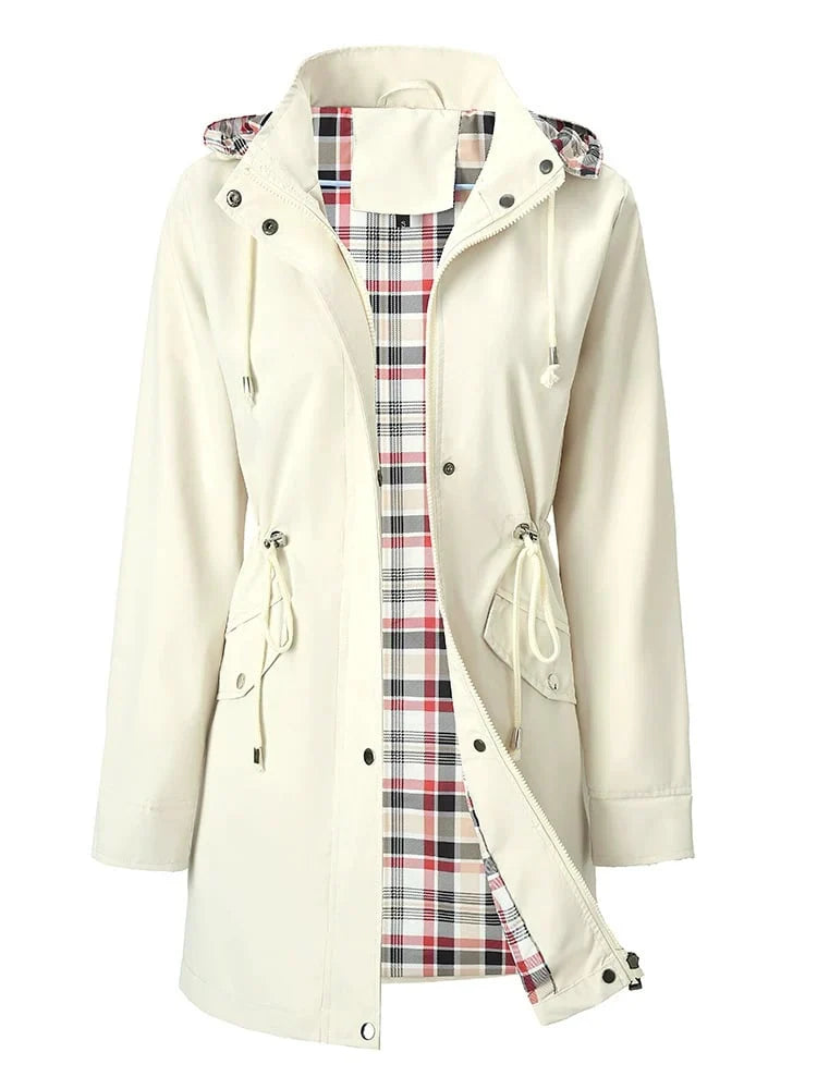 Free Shipping🔥Solid Color Casual Jackets, Waterproof and Windproof Coats, Hooded Windbreakers