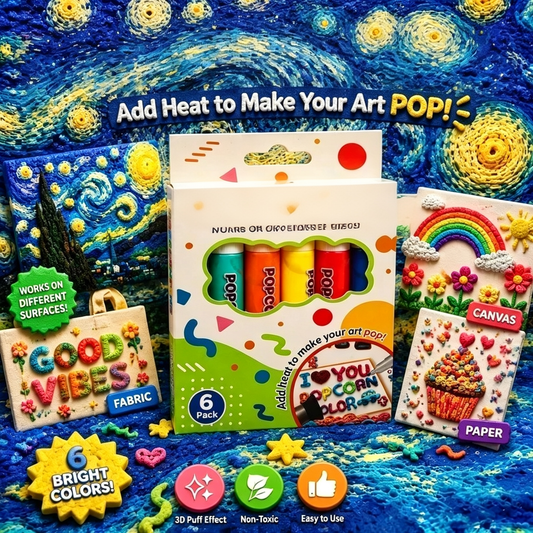 💥LAST DAY BUY 1 GET 1 FREE!!🎁🔮Magic Pen – Draw 3D with one stroke!🎄 DIY Bubble Popcorn Drawing Pens& Buy 3 Pay 2 🔥