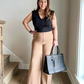 💖LAST DAY SALE 49% OFF🥇High Stretch High Waist Wide Leg Trousers🌟-Three lengths available🔥