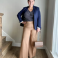 💖LAST DAY SALE 49% OFF🥇High Stretch High Waist Wide Leg Trousers🌟-Three lengths available🔥