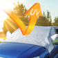 🥳2026 HOT SALE🥳💞50K+ SOLD! 🚗🪟 50% OFF! Car Windshield Cover with Suction Cups – blocks 99% UV, prevents frost & snow. Keeps car cool in summer, no scraping in winter! 🛡️✅
