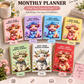 🐮 2026–2030 Monthly Planner ✨ Cute Highland Cow 5-Year Calendar | Large Monthly Blocks for Long-Term Planning-B3