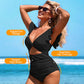 👗Sexy ruffled one-piece swimsuit