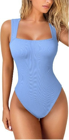 【😍Hot Sale 50% 😍Buy 1 Get 1 Free & Only ￡7.49 Per Each】Sleeveless Tummy Control Tank Tops Bodysuits