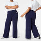 💖LAST DAY SALE 49% OFF🥇High Stretch High Waist Wide Leg Trousers🌟-Three lengths available🔥
