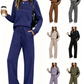 🔥LAST DAY SALE 50% OFF👍✨Women's Crew Neck Top & Drawstring Pants Set