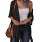 🥳2026 HOT SALE🥳💞50K+ SOLD!🌸☀️ 50% OFF! Oversized Knit Cardigan – Lightweight crochet tassel kimono for spring & summer. Breathable viscose‑nylon blend – no itch, no cling – layer over anything! 🧶✨