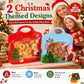 🍬LAST DAY SALE 50% OFF!!🎁Easy Fill, Easy Seal🎄 Festive Self-Seal Treat Bags – Santa & Snowman Print | Resealable, Food-Safe & Perfect for Cookies, Chocolates & Little Gifts 🎅⛄