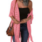🥳2026 HOT SALE🥳💞50K+ SOLD!🌸☀️ 50% OFF! Oversized Knit Cardigan – Lightweight crochet tassel kimono for spring & summer. Breathable viscose‑nylon blend – no itch, no cling – layer over anything! 🧶✨