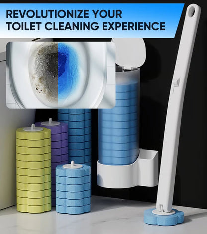 ⏳LAST DAY SALE £8.99!!⚡50K+ SOLD!🚽💦Hands-Free Cleaning Gadget🧽Disposable toilet cleaning tool