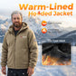🔥LAST DAY PROMOTION - 60%OFF🔥2026 Upgraded Unisex Hooded Casual Insulated Jacket (with Internal Pockets)