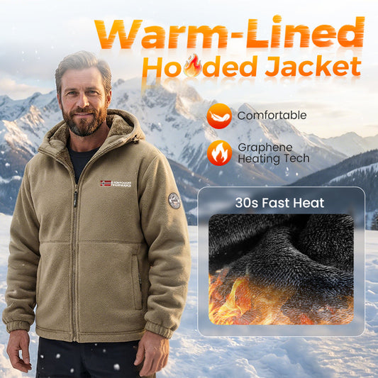🔥LAST DAY PROMOTION - 60%OFF🔥2026 Upgraded Unisex Hooded Casual Insulated Jacket (with Internal Pockets)