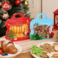 🍬LAST DAY SALE 50% OFF!!🎁Easy Fill, Easy Seal🎄 Festive Self-Seal Treat Bags – Santa & Snowman Print | Resealable, Food-Safe & Perfect for Cookies, Chocolates & Little Gifts 🎅⛄
