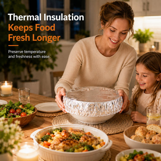 💝LAST DAY SALE 50% OFF!!💞50K+ SOLD!✨ Aluminum Foil Heat-retaining Cover