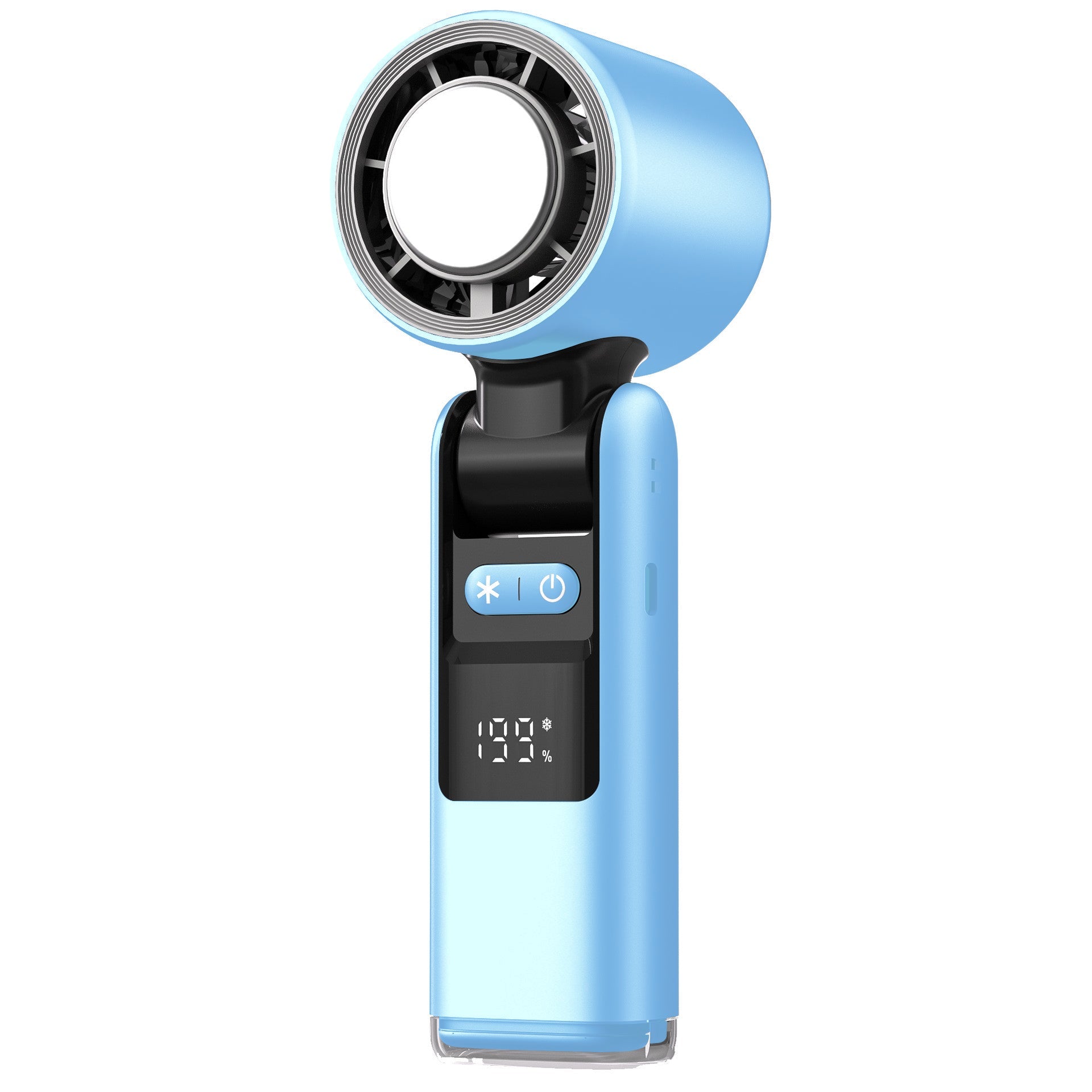 🔥【Hot Sale-】WhisperBreeze Mini Fan 🔥 | Under 40dB Noise | Vibration-Free | Night Light Mode