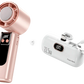 🔥【Hot Sale-】WhisperBreeze Mini Fan 🔥 | Under 40dB Noise | Vibration-Free | Night Light Mode