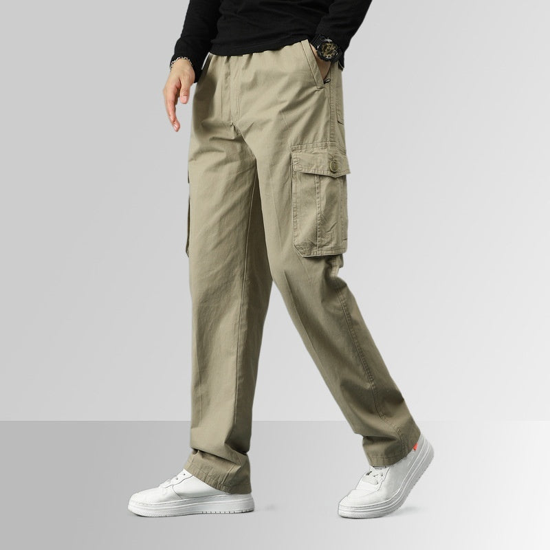 ⏳Time-limited Special👖Multi-Pocket Durable Ultra Comfort Loose Fit Pants