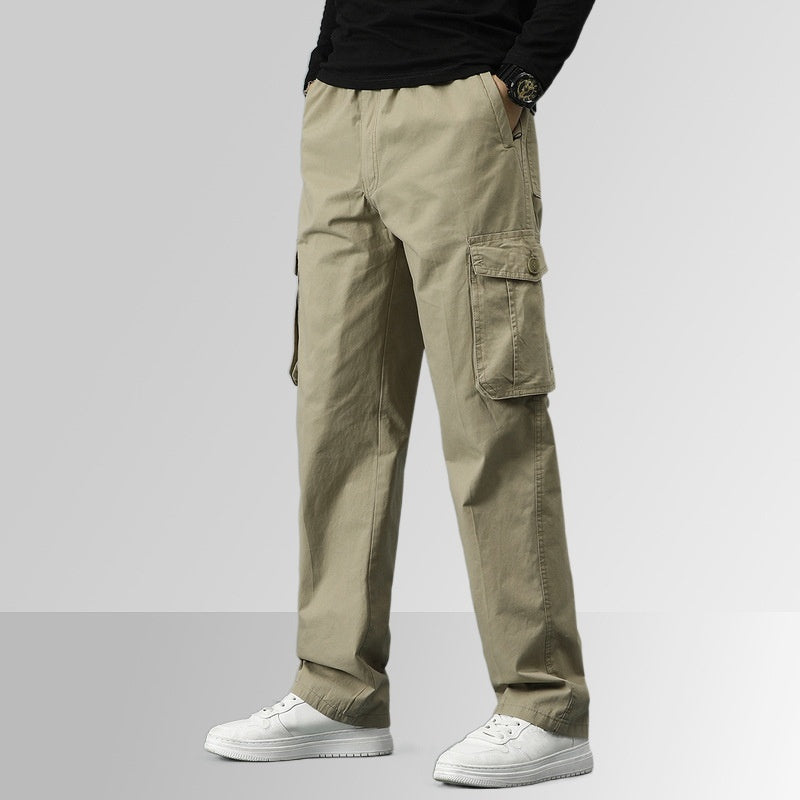 ⏳Time-limited Special👖Multi-Pocket Durable Ultra Comfort Loose Fit Pants