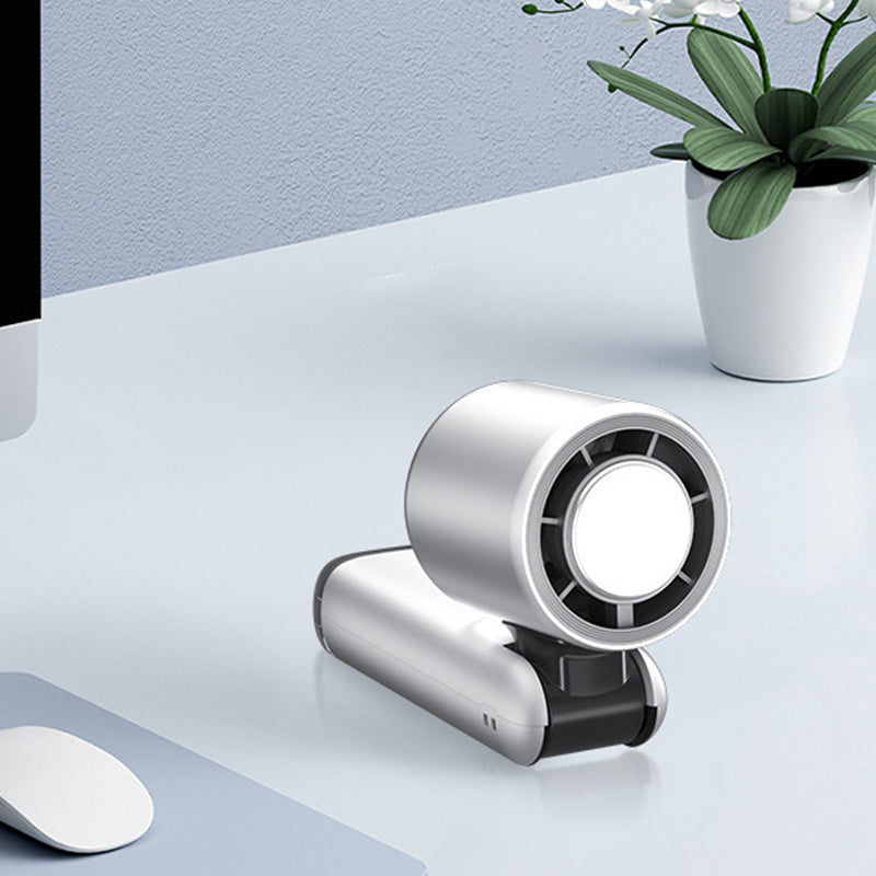🔥【Hot Sale-】WhisperBreeze Mini Fan 🔥 | Under 40dB Noise | Vibration-Free | Night Light Mode