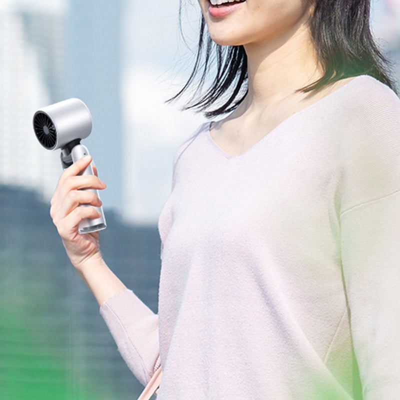 🔥【Hot Sale】WhisperBreeze Mini Fan 🔥 | Under 40dB Noise | Vibration-Free | Night Light Mode