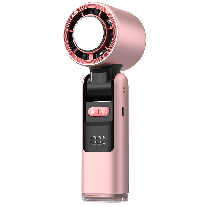 🔥【Hot Sale】WhisperBreeze Mini Fan 🔥 | Under 40dB Noise | Vibration-Free | Night Light Mode