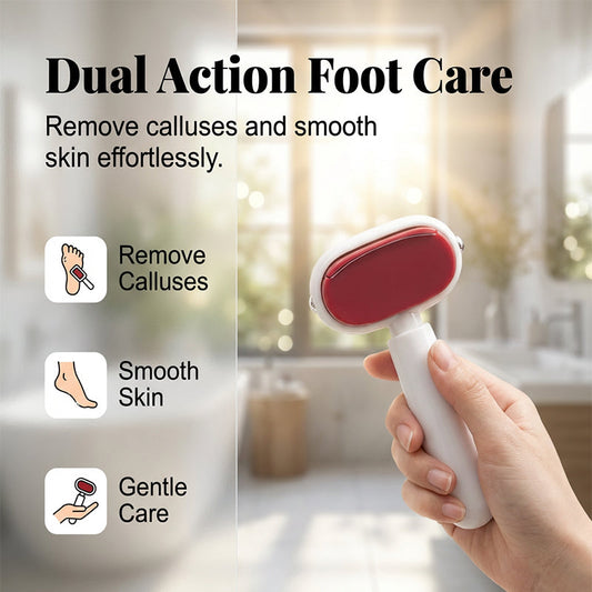 📢📢50% OFF & Buy2 Get 1 Free⏰Double-Sided Foot Scraper for Callus Removal