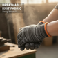 🚨Limited Time 50% Off 10-Gauge Knitted Durable Protective Work Gloves