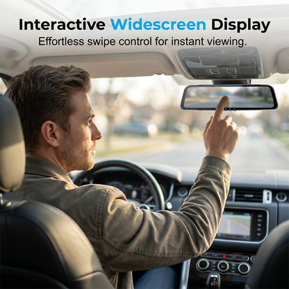 🔥🎉Hot Sale 50% Of🚗🪞Dual Lens Rearview Mirror Dash Cam