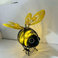 🐝50% OFF NOW ! 💡Hanging Solar Bee Garden Light – Warm Amber LED Lighting, Waterproof Metal Ornament, Auto On/Off, Decor for Patio, Yard, Camping & Indoor Kids Room