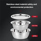 📢📢50% OFF !! ⏰🥬🥣3-in-1 Stainless Steel Grater Bowl – German Quality.